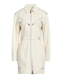 Victoria Beckham Jacke, Mantel & Trenchcoat Cremeweiß