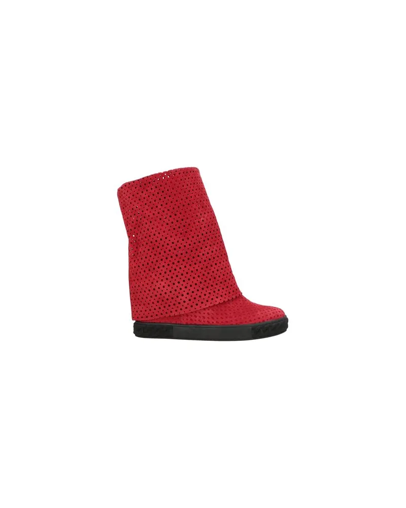 Casadei SCHUHE - Stiefelettenauf YOOX.COM Rot