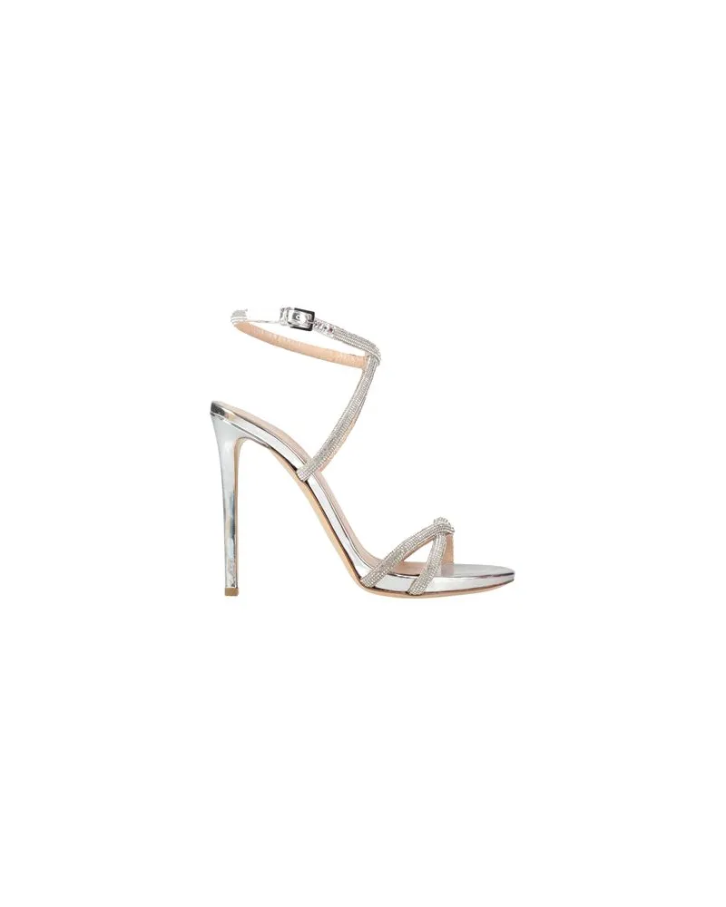 NINALILOU SCHUHE - Sandalenauf YOOX.COM Silber