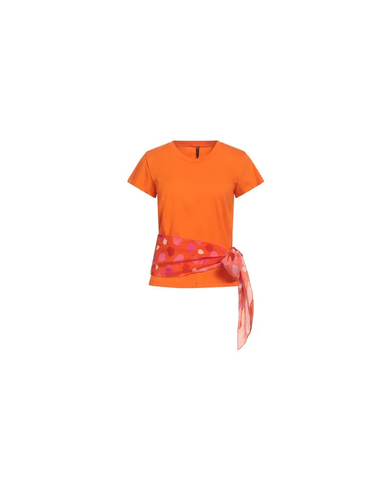 Manila Grace TOPS - T-shirtsauf YOOX.COM Orange