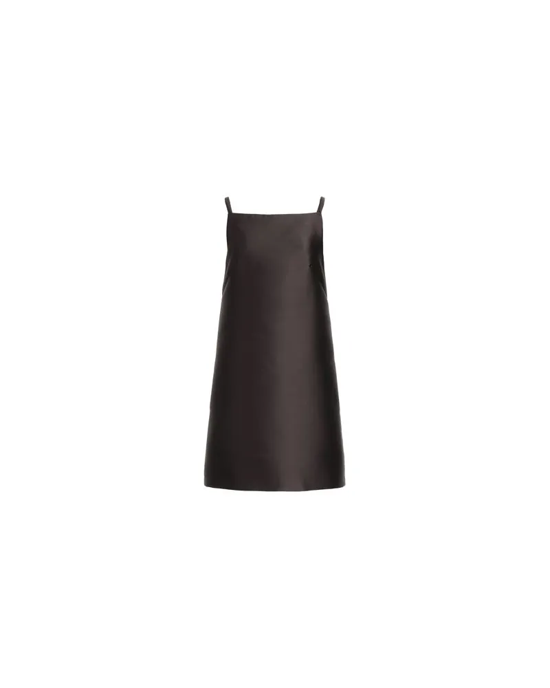 Valentino Garavani KLEIDER - Mini-Kleiderauf YOOX.COM Dunkelbraun