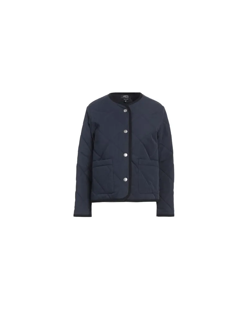 A.P.C. JACKEN & MÄNTEL - Pufferjacken & Daunenjackenauf YOOX.COM Marineblau