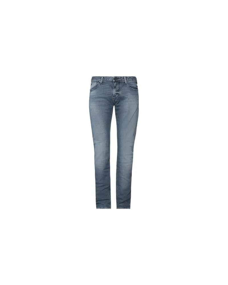 Emporio Armani HOSEN & RÖCKE - Jeanshosenauf YOOX.COM Blau