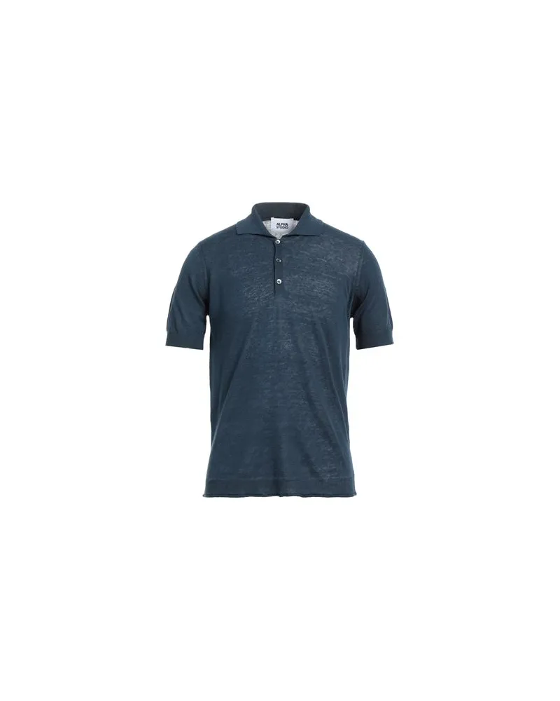 Alpha Studio STRICKWAREN - Pulloverauf YOOX.COM Nachtblau