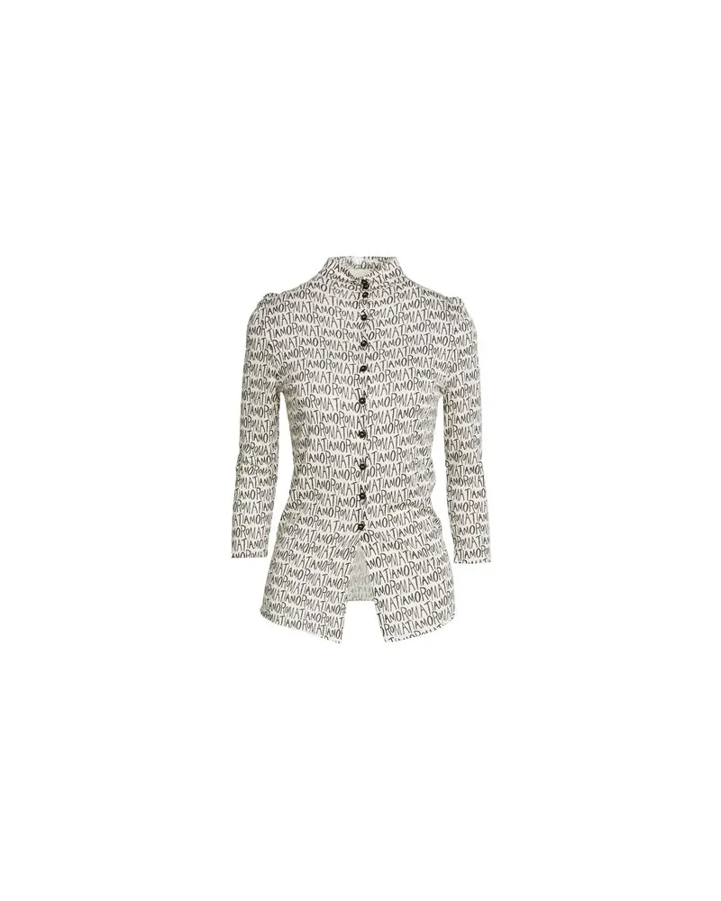 ALYSI CRÈME - TOPS - Hemdenauf YOOX.COM Elfenbein