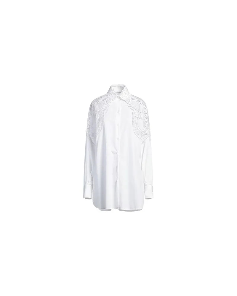 Ermanno Scervino TOPS - Hemdenauf YOOX.COM Weiß