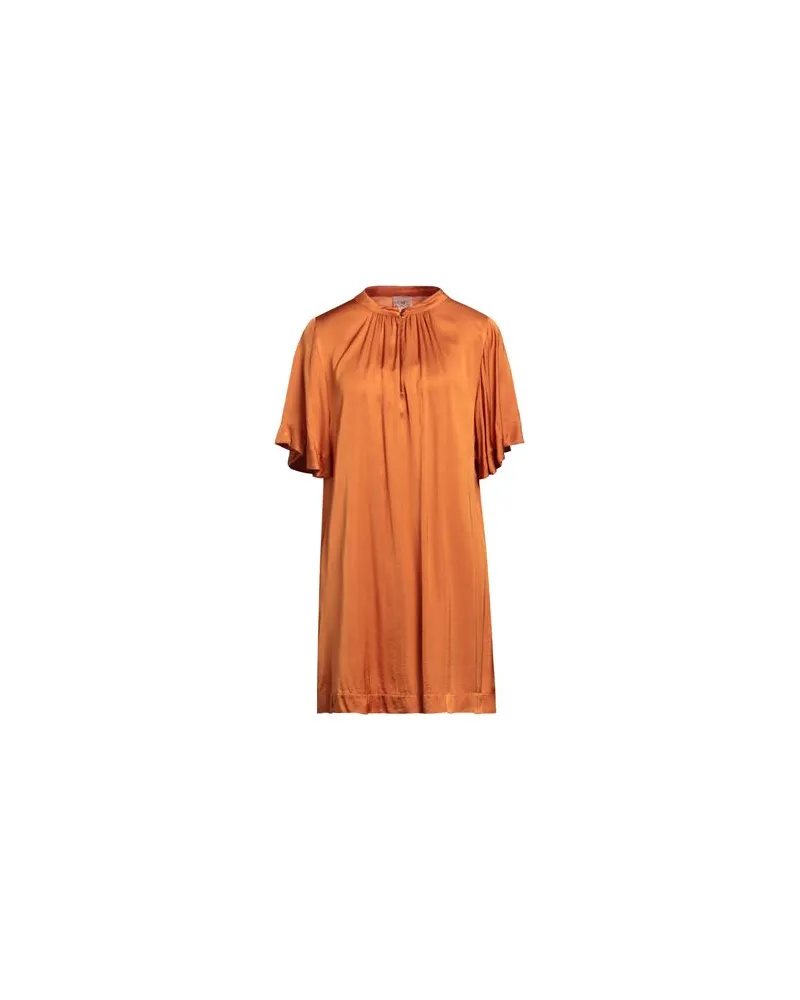 Même Road KLEIDER - Mini-Kleiderauf YOOX.COM Orange