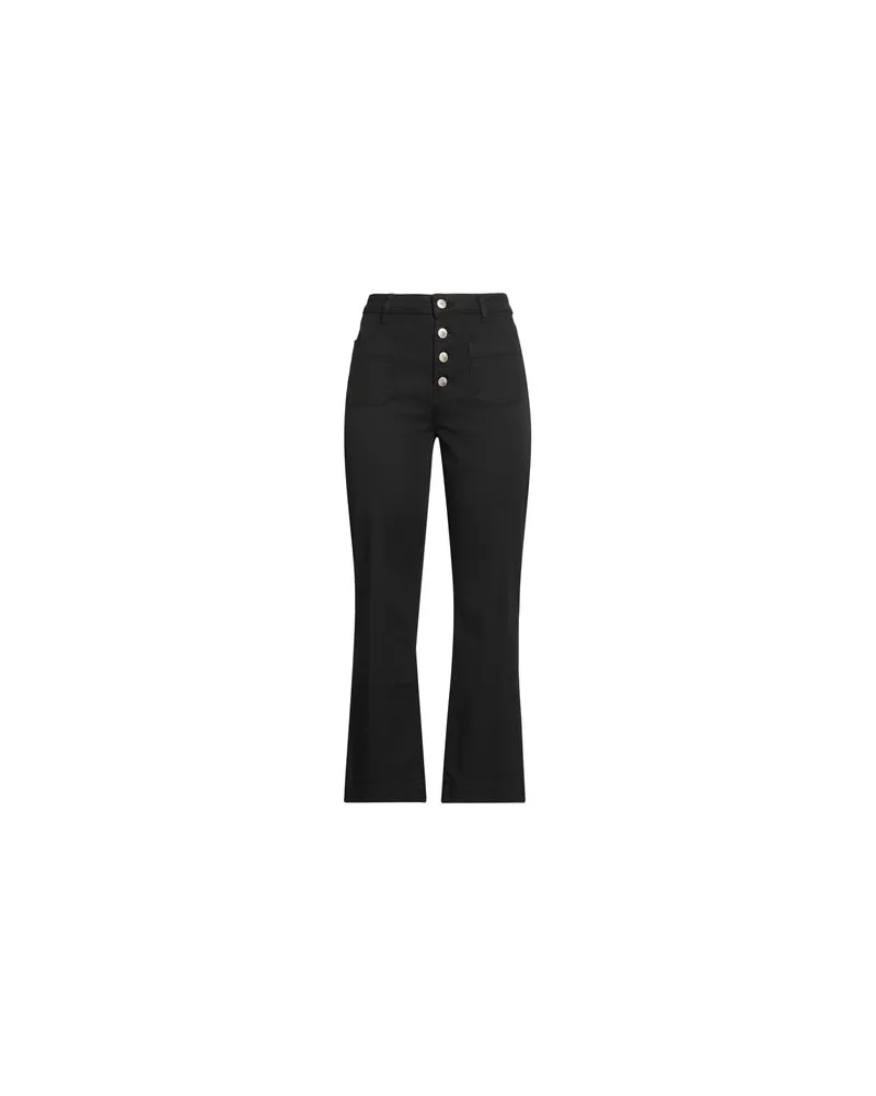 Re-HasH HOSEN & RÖCKE - Hosenauf YOOX.COM Schwarz