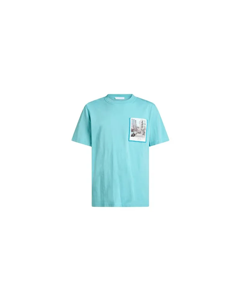 Helmut Lang TOPS - T-shirtsauf YOOX.COM Tūrkis