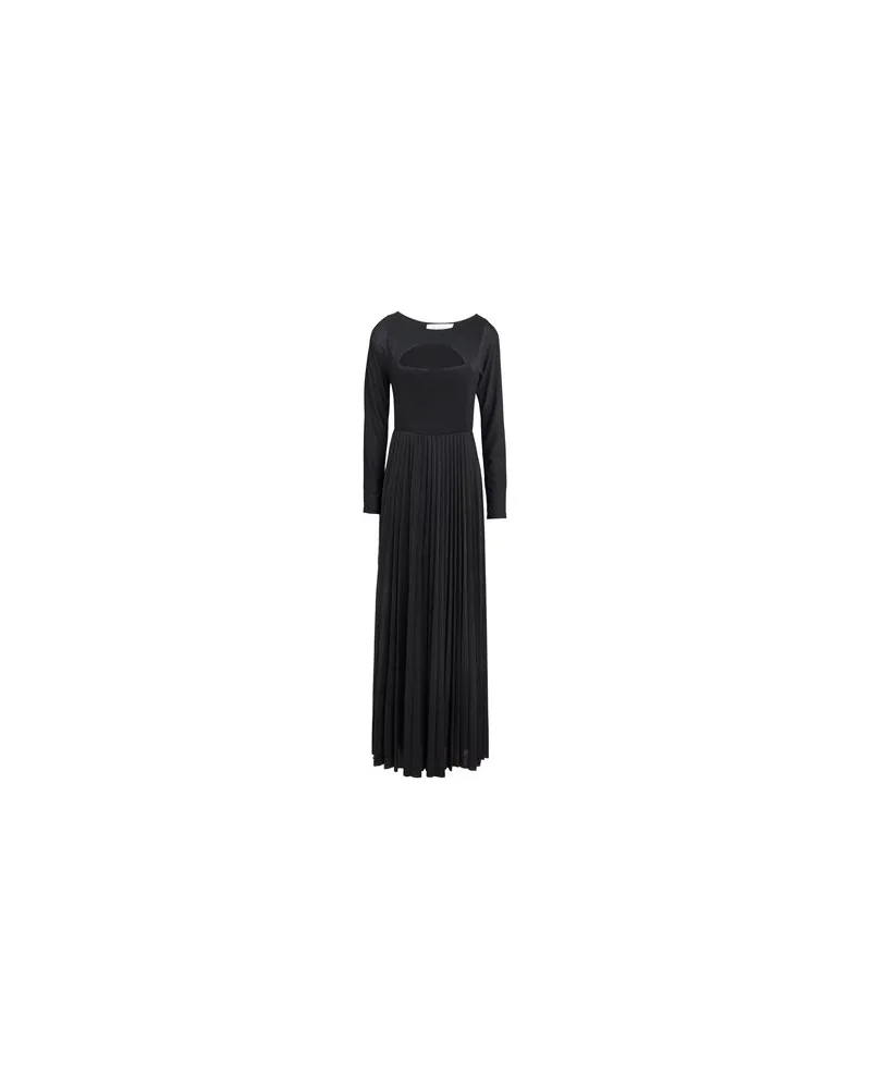 Kaos KLEIDER - Maxi-Kleiderauf YOOX.COM Schwarz