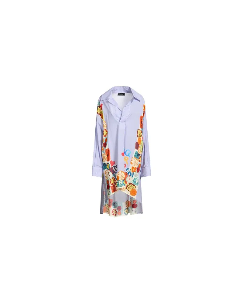 Dsquared2 KLEIDER - Mini-Kleiderauf YOOX.COM Hellblau