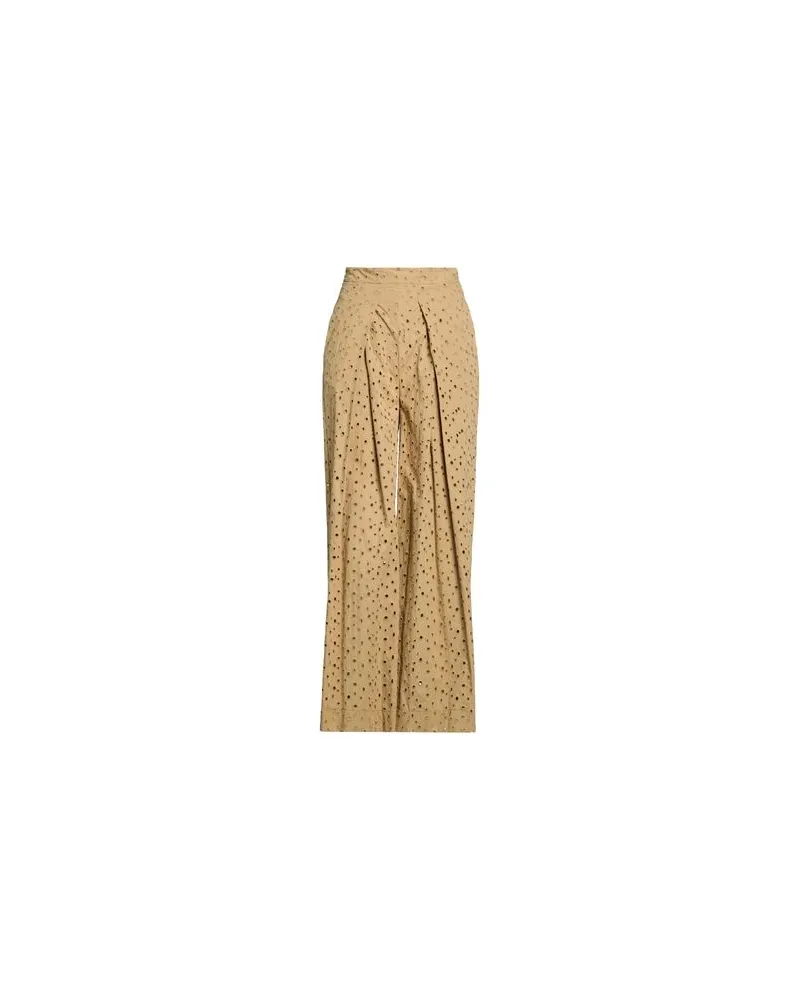 Semicouture HOSEN & RÖCKE - Hosenauf YOOX.COM Khaki