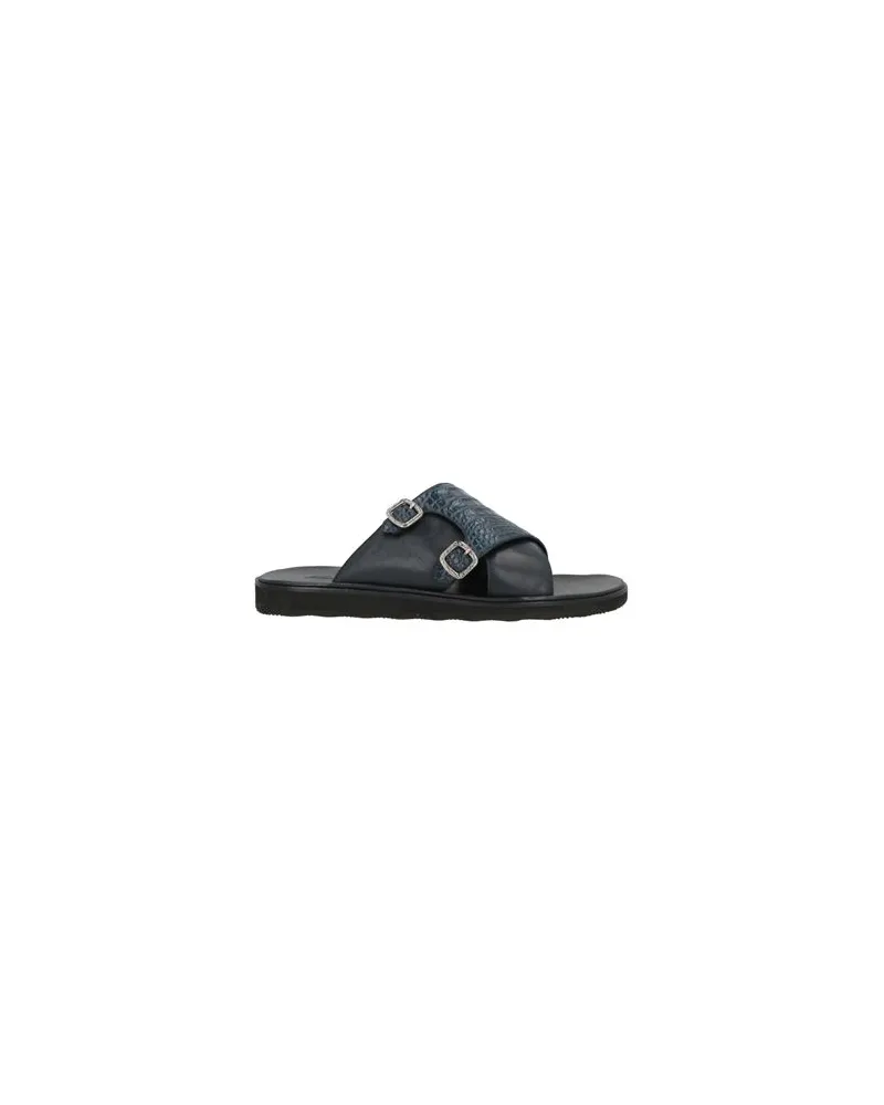 Santoni SCHUHE - Sandalenauf YOOX.COM Nachtblau