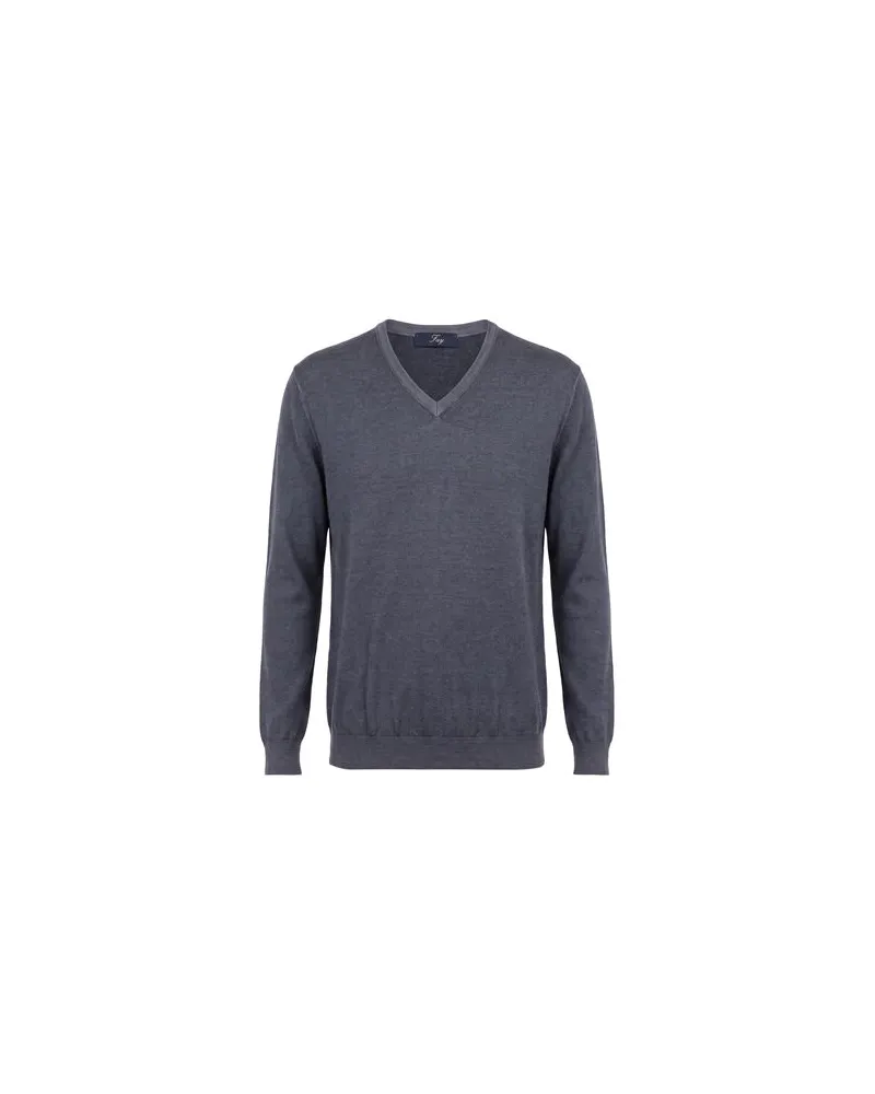 Fay STRICKWAREN - Pulloverauf YOOX.COM Taubenblau