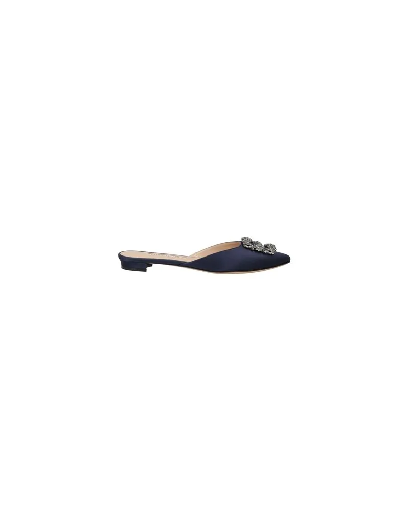 Manolo Blahnik SCHUHE - Mules & Clogsauf YOOX.COM Nachtblau