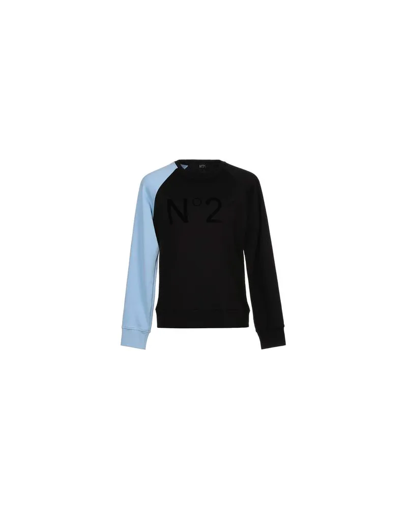 N° 21 TOPS - Sweatshirtsauf YOOX.COM Schwarz