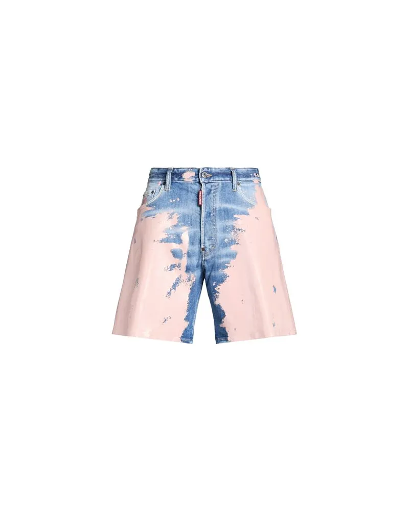 Dsquared2 HOSEN & RÖCKE - Jeansshortsauf YOOX.COM Blau