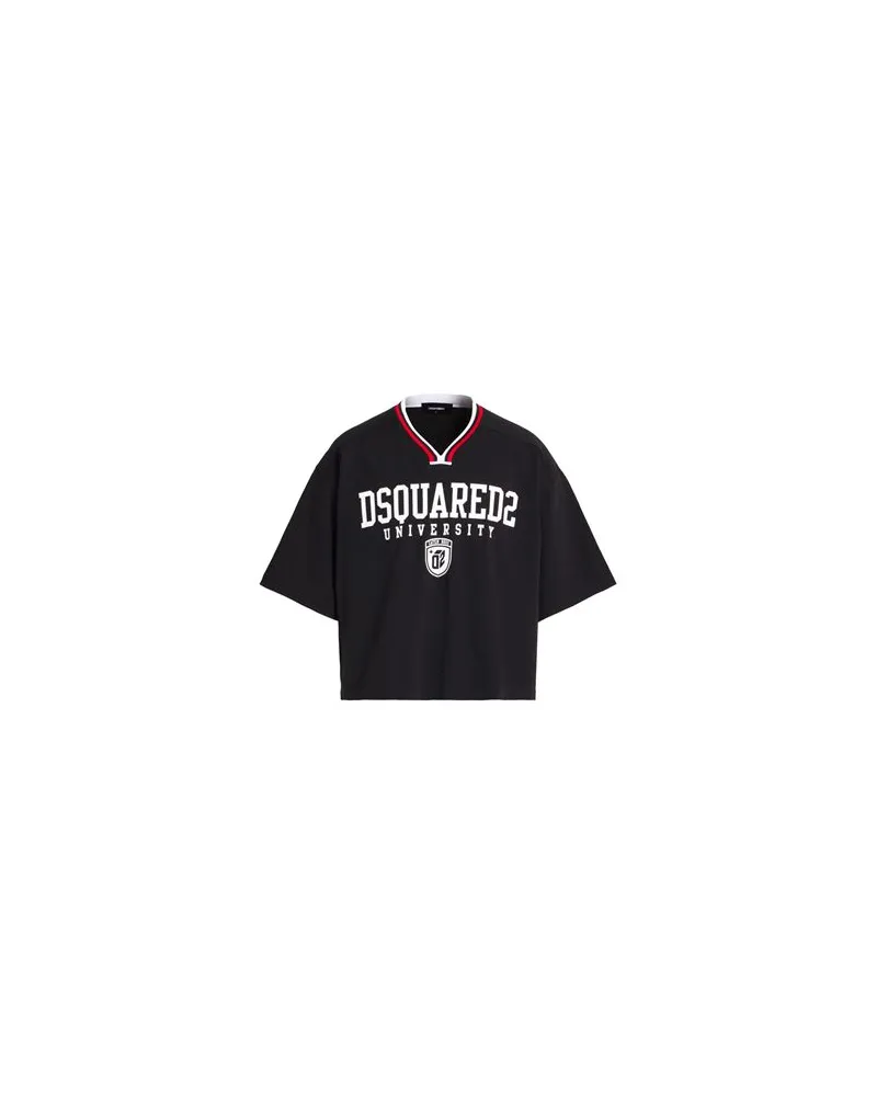 Dsquared2 TOPS - T-shirtsauf YOOX.COM Schwarz