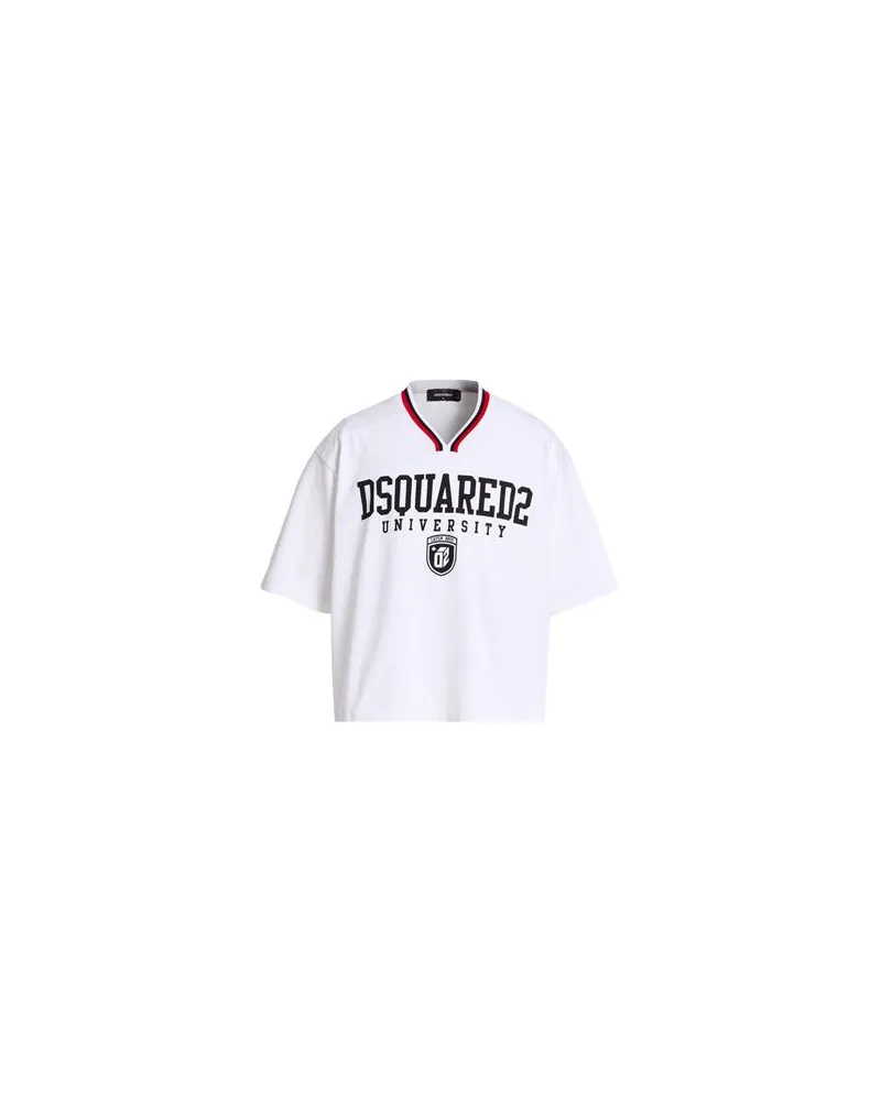 Dsquared2 TOPS - T-shirtsauf YOOX.COM Weiß