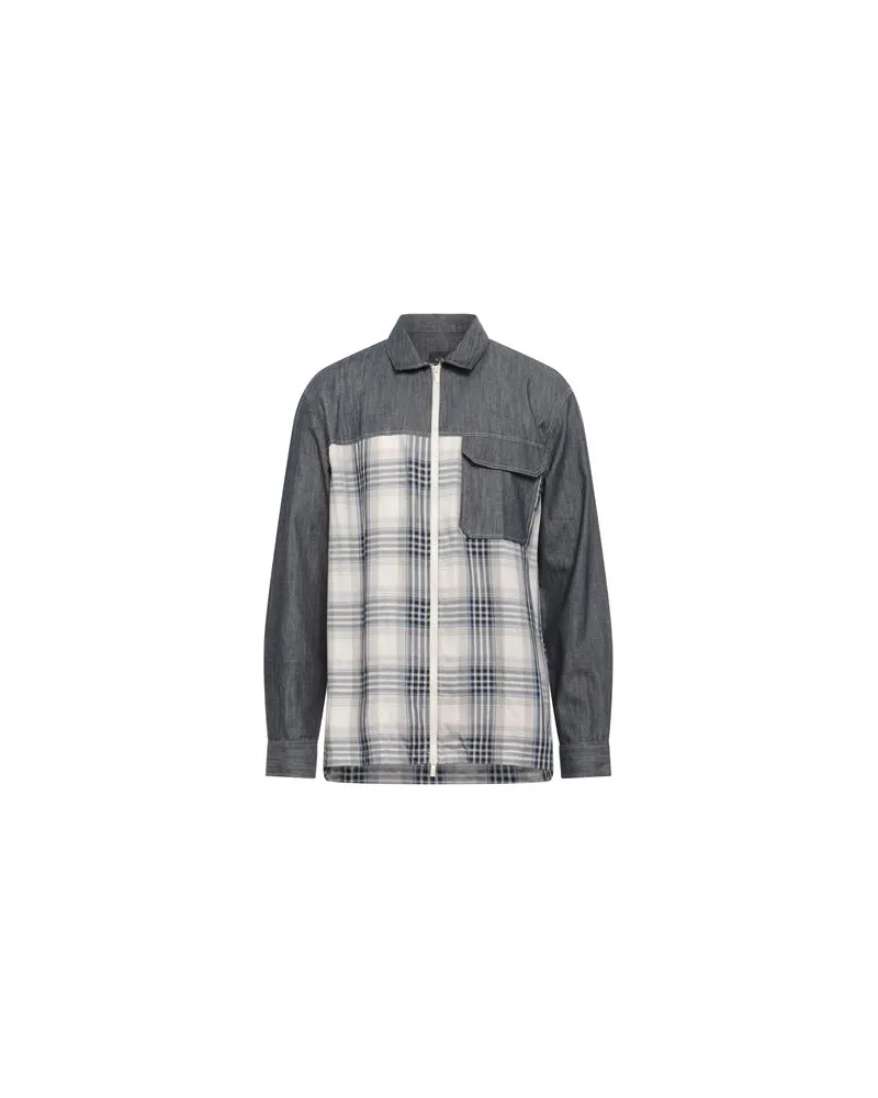 Armani Exchange TOPS - Hemdenauf YOOX.COM Blau