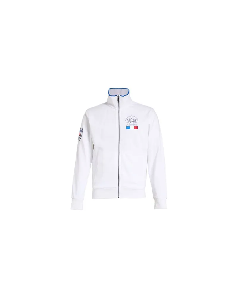 La Martina TOPS - Sweatshirtsauf YOOX.COM Weiß