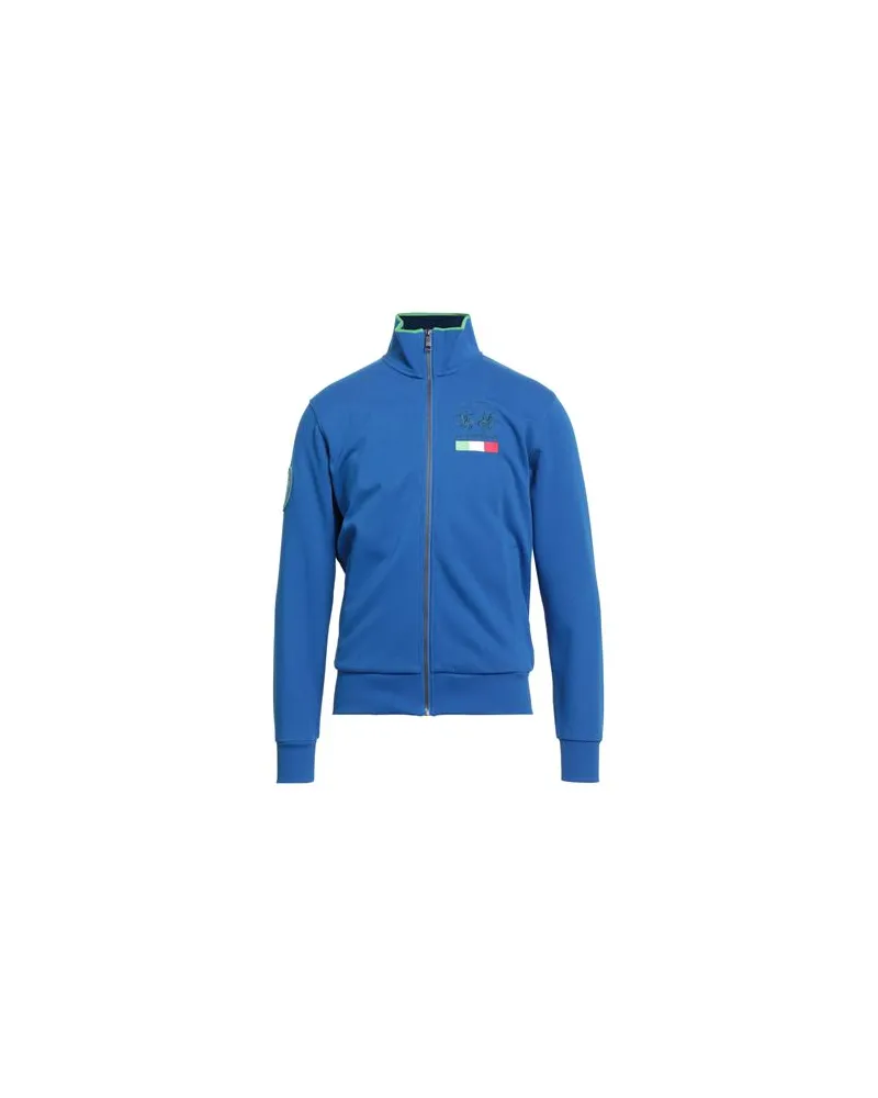 La Martina TOPS - Sweatshirtsauf YOOX.COM Blau