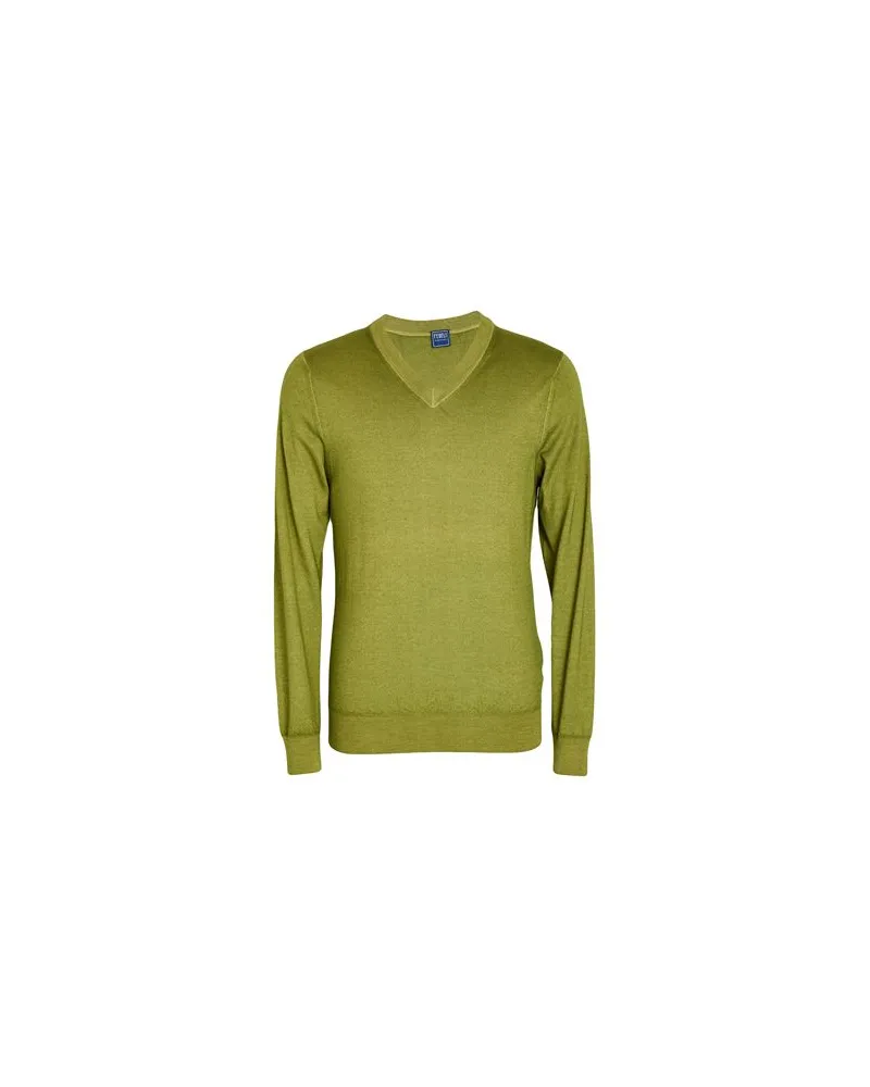 Fedeli STRICKWAREN - Pulloverauf YOOX.COM Militärgrün