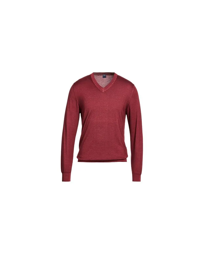 Fedeli STRICKWAREN - Pulloverauf YOOX.COM Ziegelrot