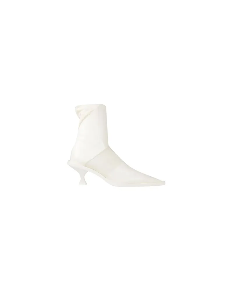 Jil Sander SCHUHE - Stiefelettenauf YOOX.COM Weiß