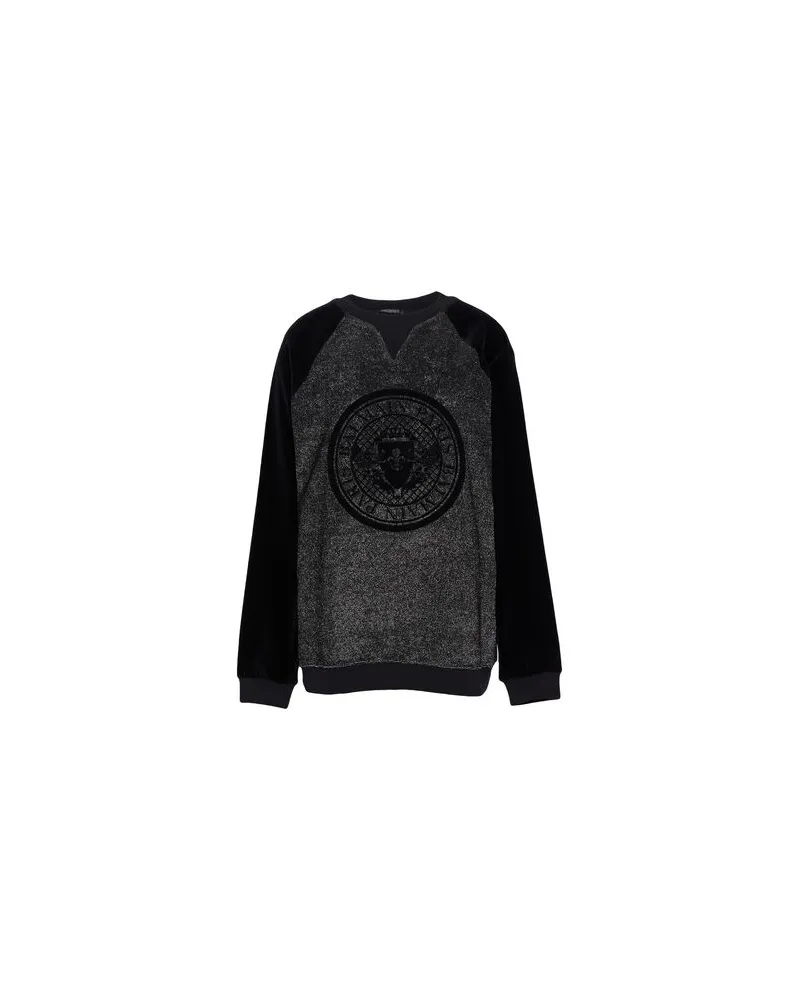 Balmain TOPS - Sweatshirtsauf YOOX.COM Schwarz