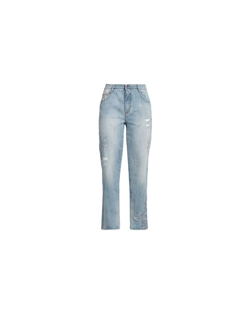 Ermanno Scervino HOSEN & RÖCKE - Jeanshosenauf YOOX.COM Blau