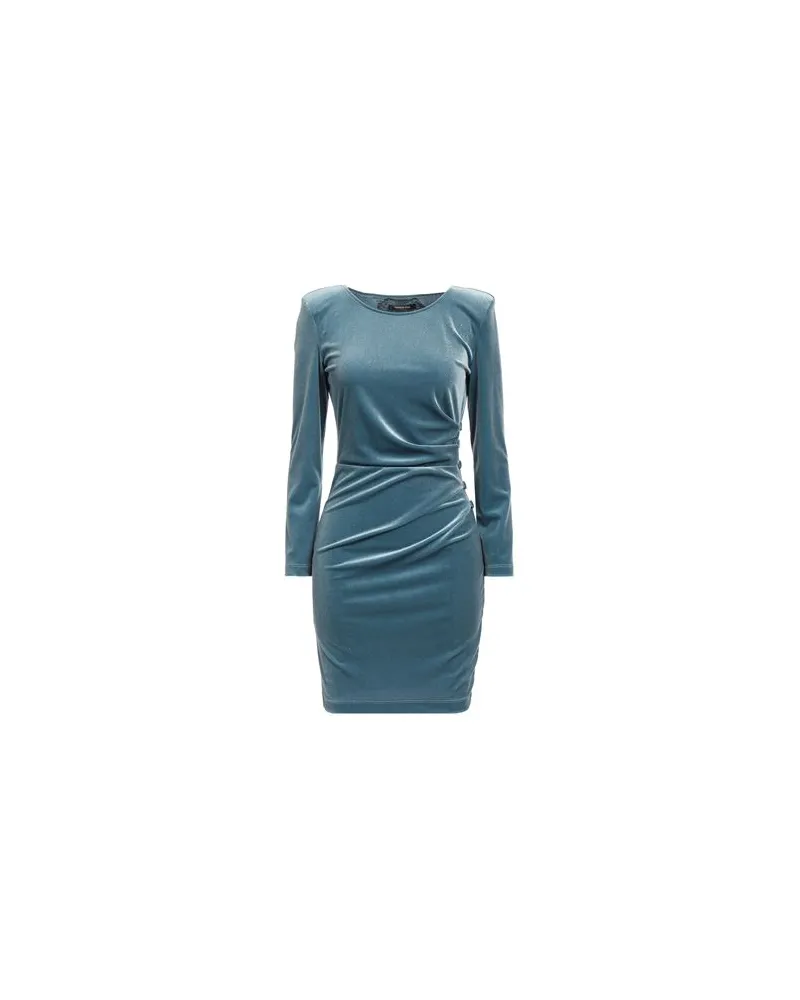 Patrizia Pepe KLEIDER - Mini-Kleiderauf YOOX.COM Blaugrau
