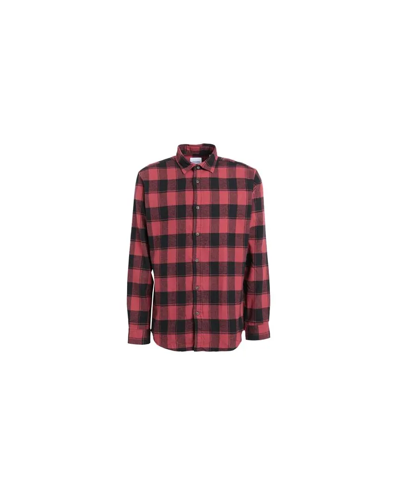 Jack & Jones TOPS - Hemdenauf YOOX.COM Rot