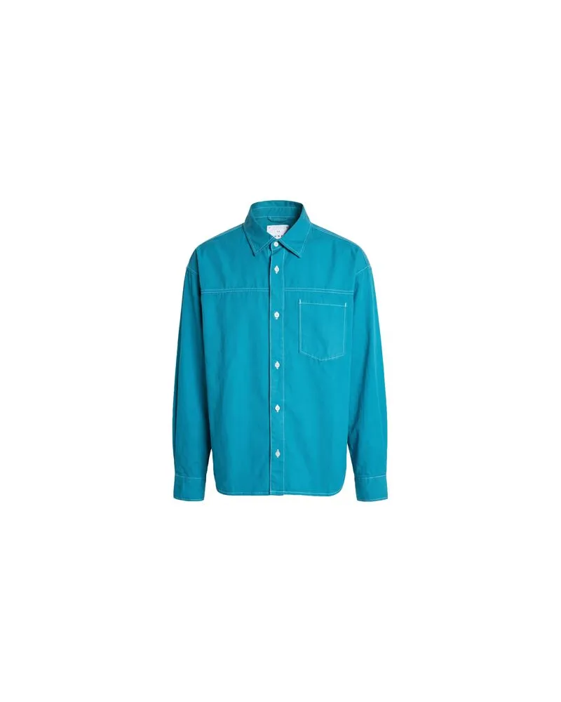 Edwin Jeans TOPS - Hemdenauf YOOX.COM Tūrkis