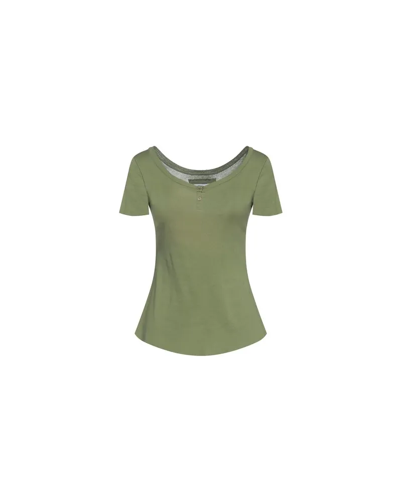 BASE Milano TOPS - T-shirtsauf YOOX.COM Grün