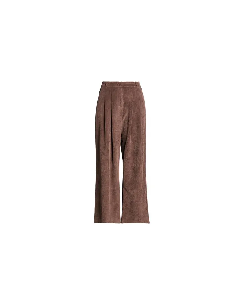 No Secrets HOSEN & RÖCKE - Hosenauf YOOX.COM Schokobraun