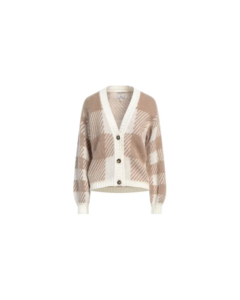 Woolrich STRICKWAREN - Strickjackenauf YOOX.COM Kamel