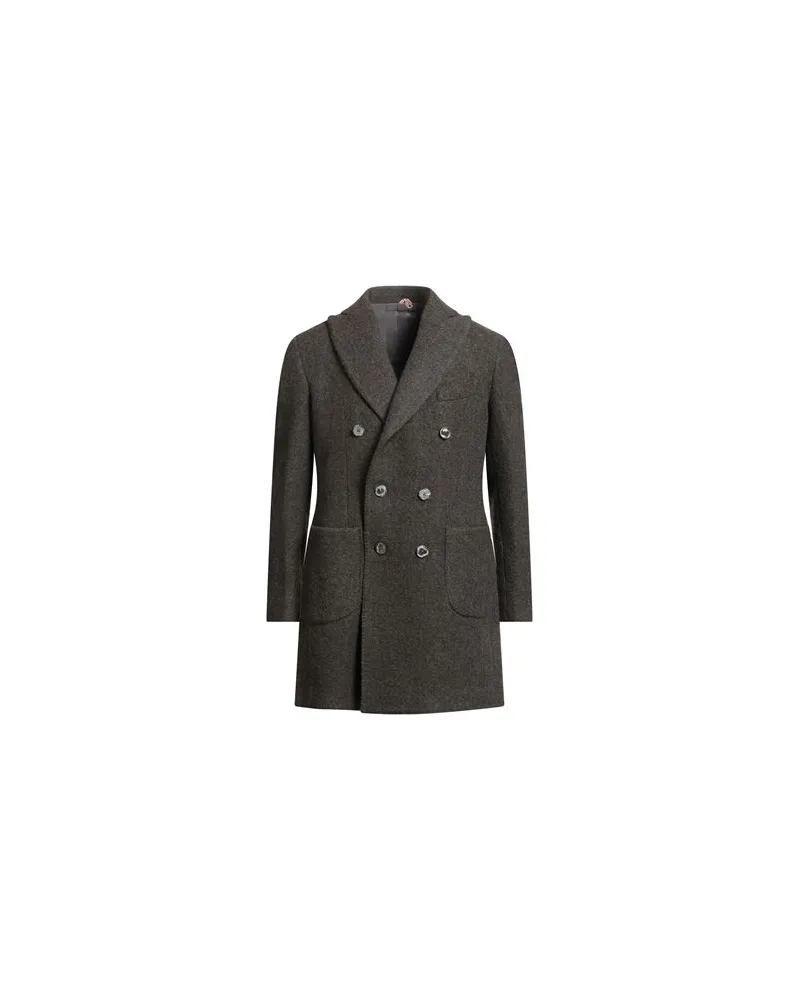 Biagio Santaniello JACKEN & MÄNTEL - Mäntelauf YOOX.COM Dunkelgrün