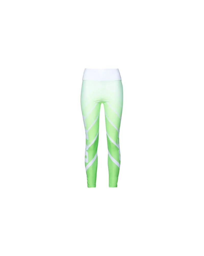 GCDS HOSEN & RÖCKE - Leggingsauf YOOX.COM Säuregrün