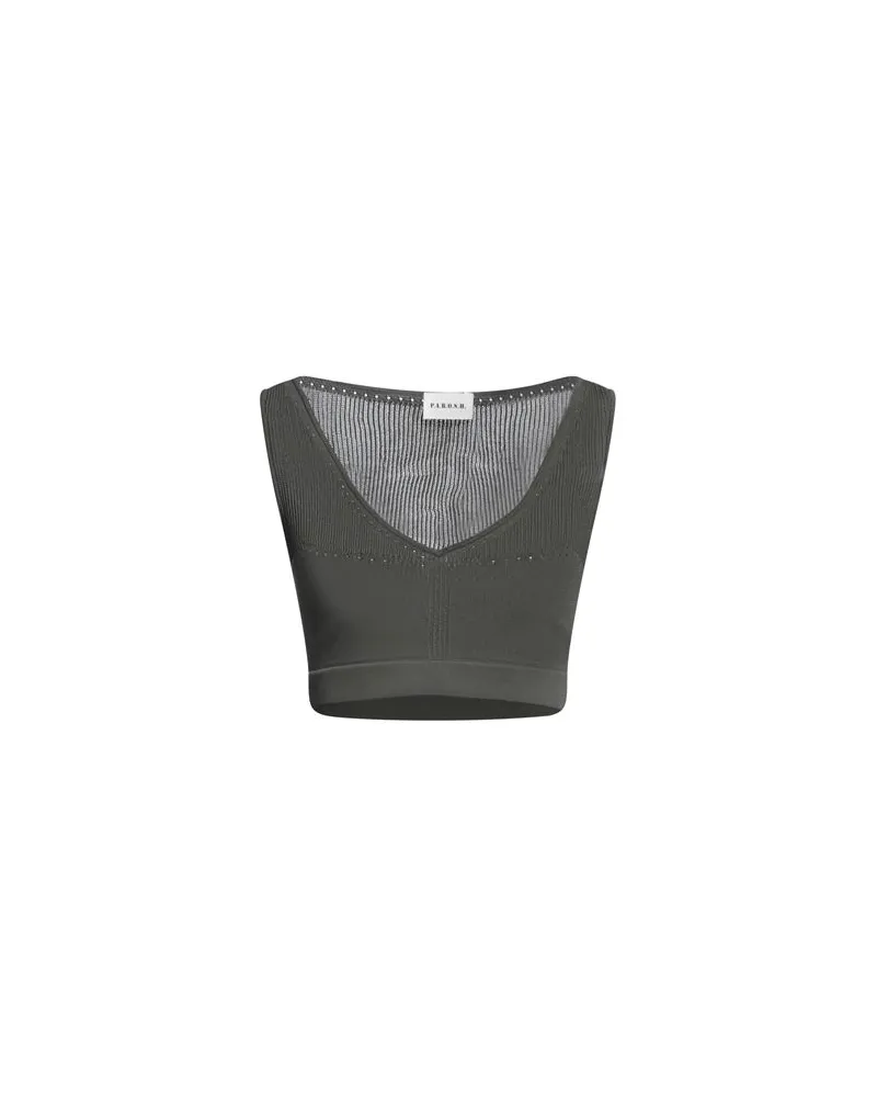P.A.R.O.S.H. P.A.R.O H. - TOPS - Topsauf YOOX.COM Militärgrün