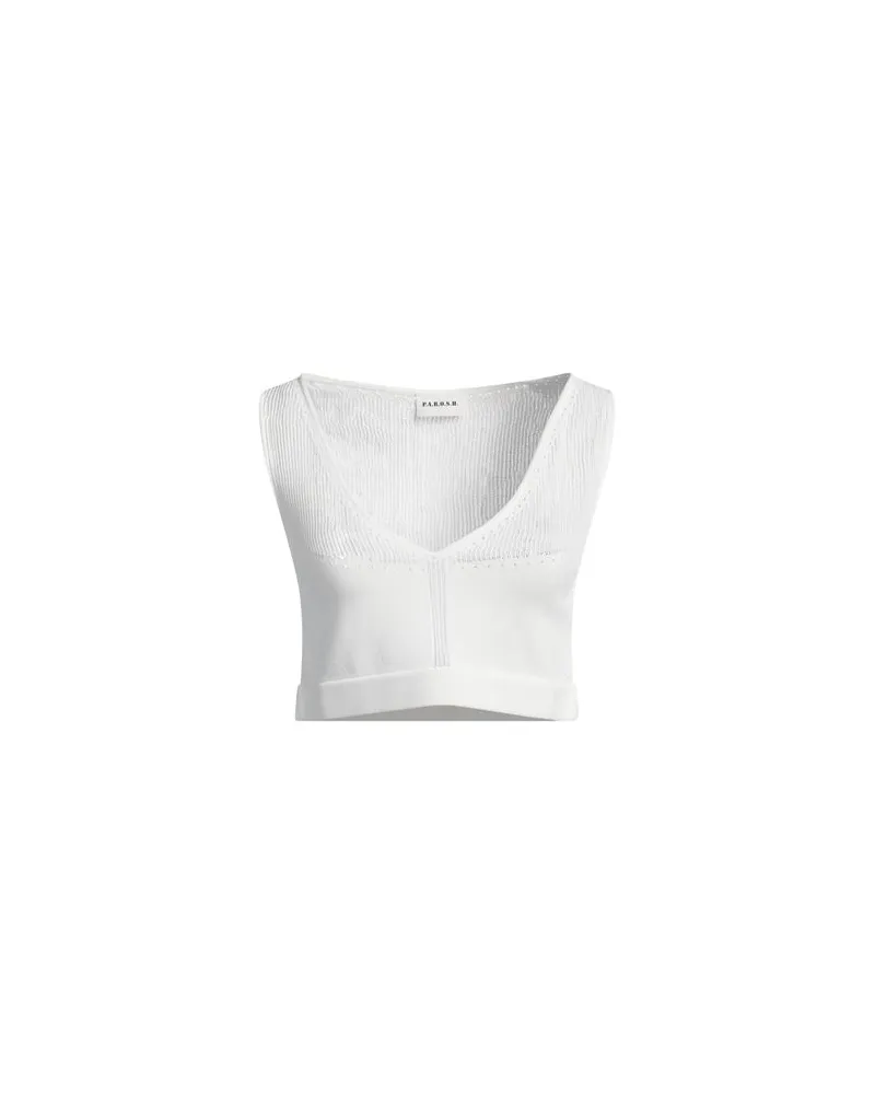 P.A.R.O.S.H. TOPS - Topsauf YOOX.COM Weiß