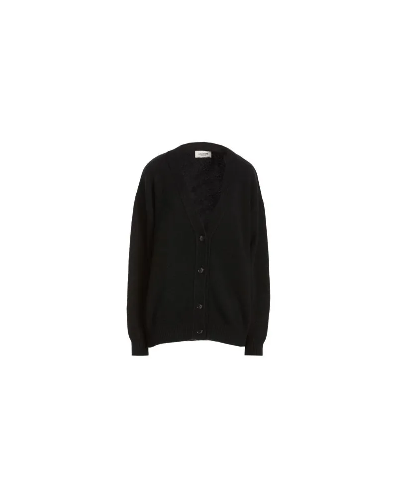 Laneus STRICKWAREN - Strickjackenauf YOOX.COM Schwarz
