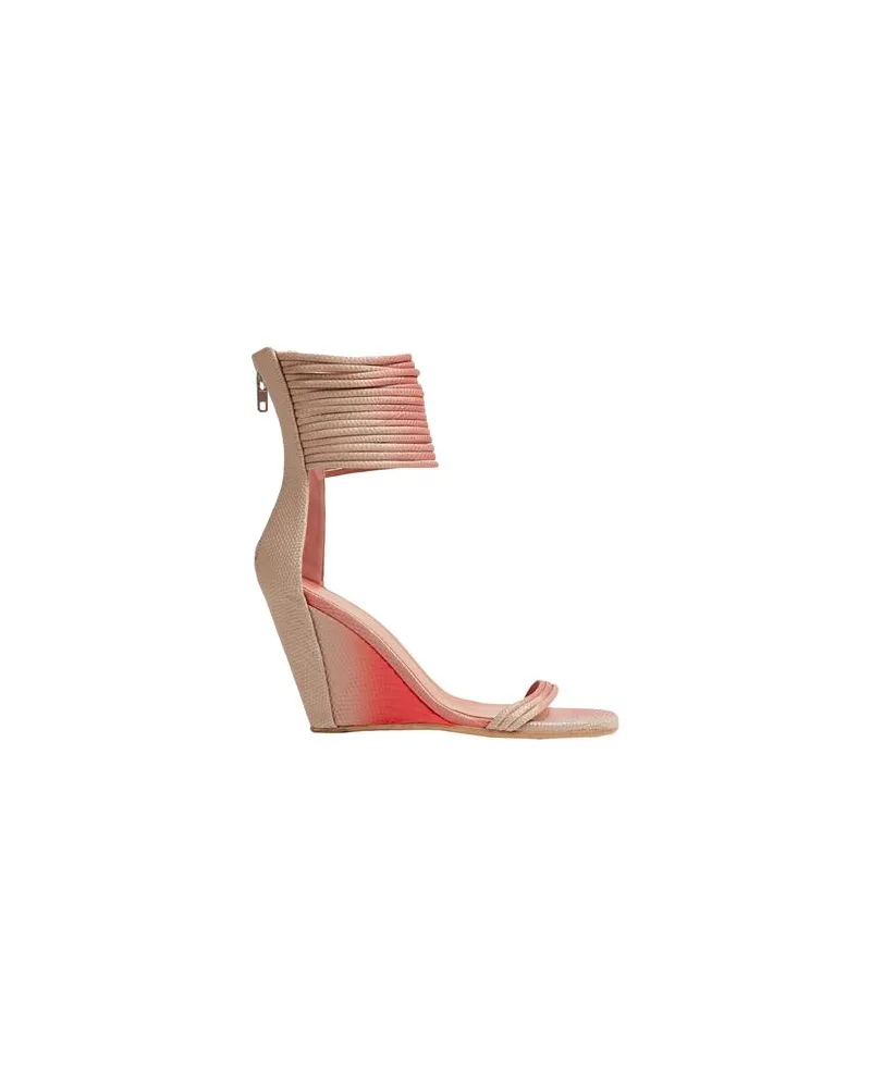 Rick Owens SCHUHE - Sandalenauf YOOX.COM Koralle
