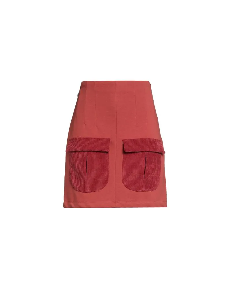 Jijil HOSEN & RÖCKE - Miniröckeauf YOOX.COM Ziegelrot