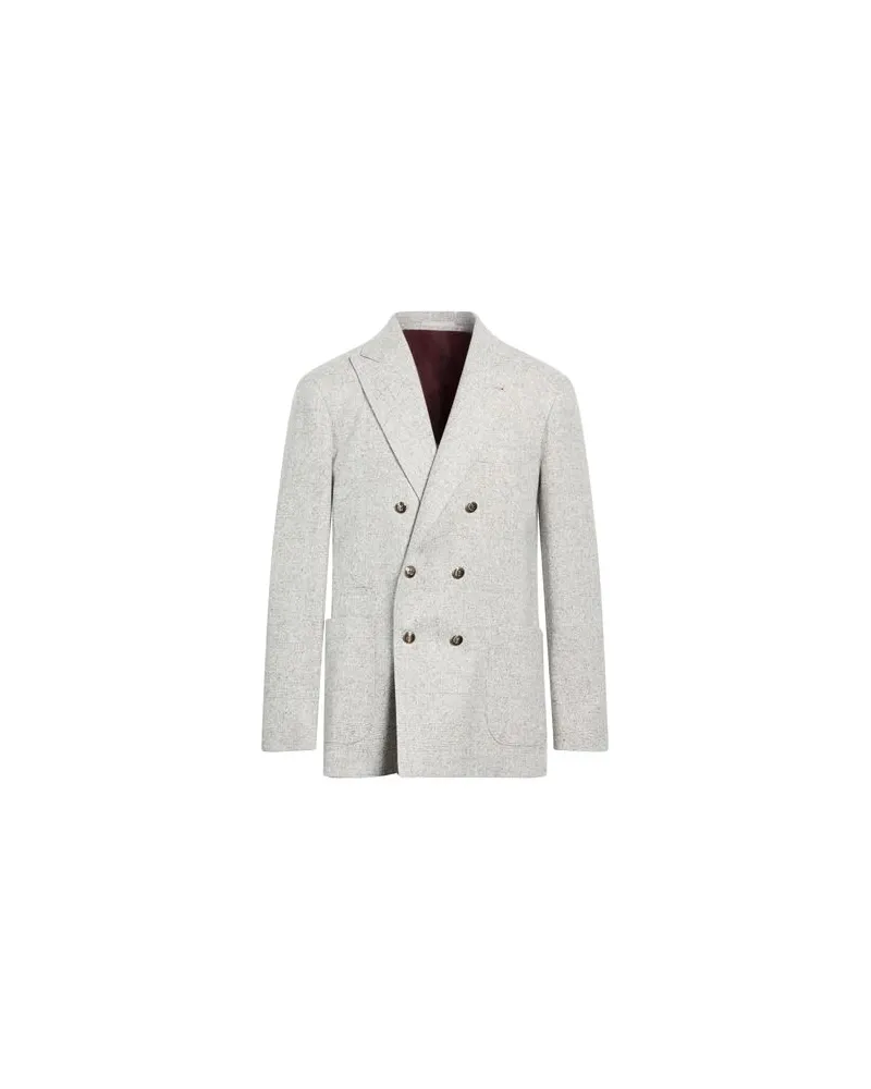 Brunello Cucinelli ANZÜGE und CO-ORDS - Blazersauf YOOX.COM Hellgrau