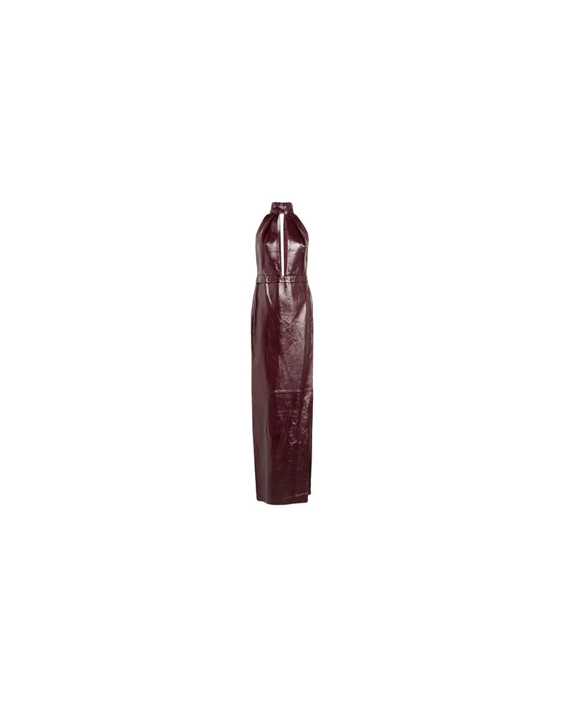 The New Arrivals Ilkyaz Ozel KLEIDER - Maxi-Kleiderauf YOOX.COM Bordeaux