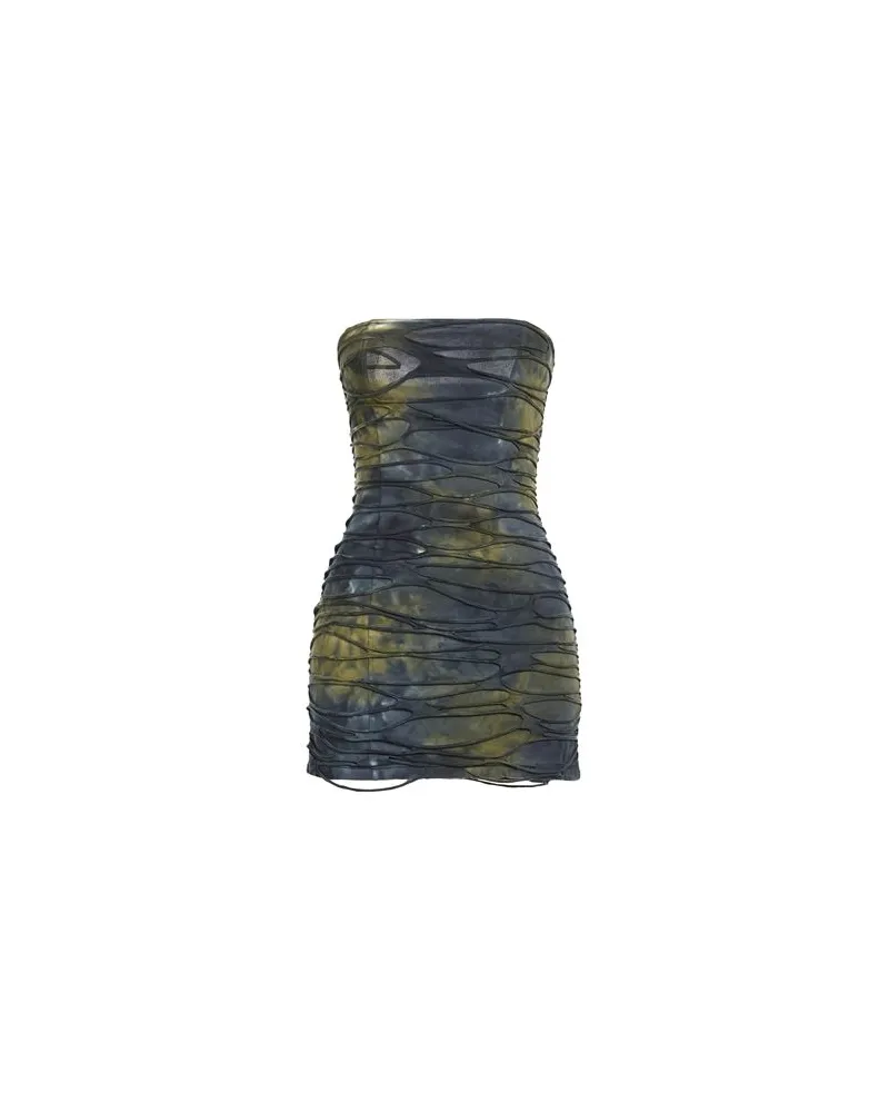 Guess KLEIDER - Mini-Kleiderauf YOOX.COM Taubenblau