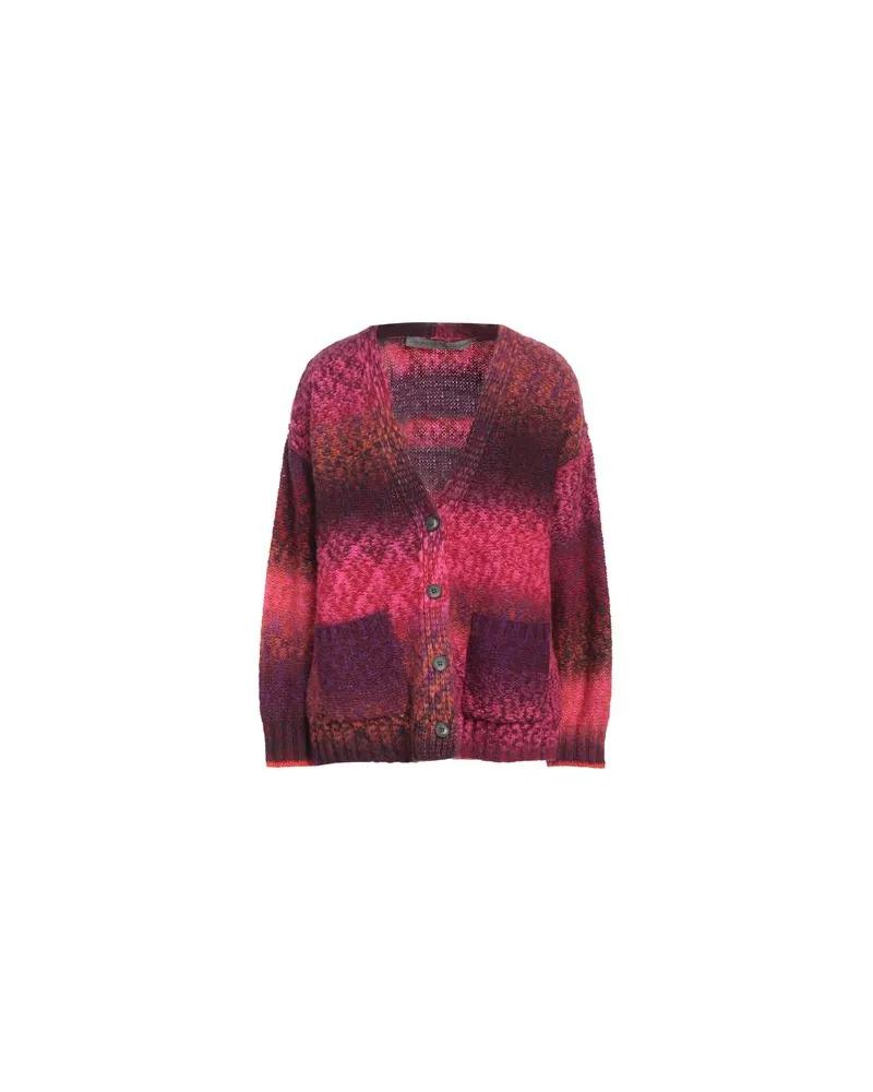 Raquel Allegra STRICKWAREN - Strickjackenauf YOOX.COM Fuchsia