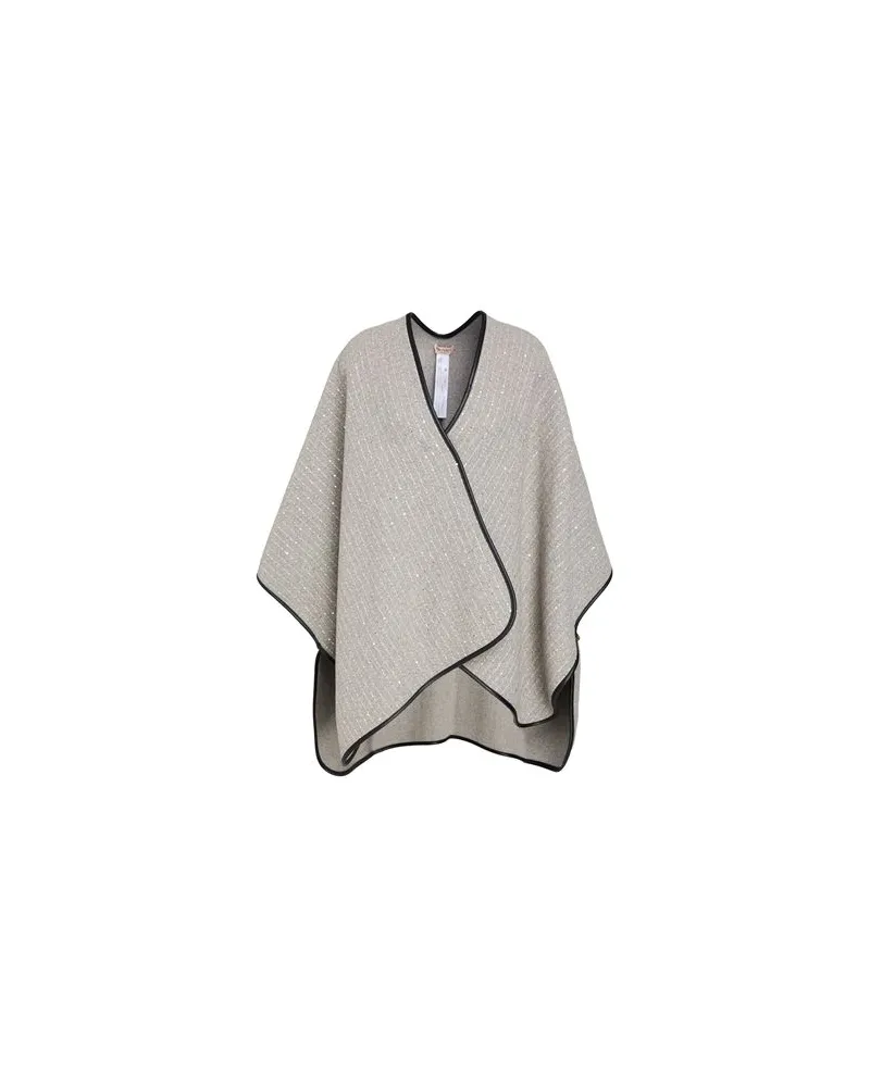 Twin-Set JACKEN & MÄNTEL - Capesauf YOOX.COM Grau