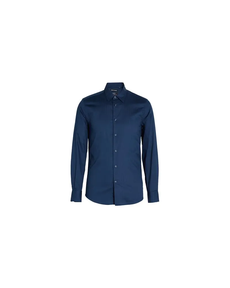 Antony Morato TOPS - Hemdenauf YOOX.COM Blau